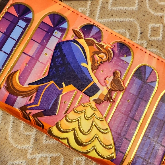 Loungefly Handbags - Loungefly Beauty and the Beast Women's Wallet